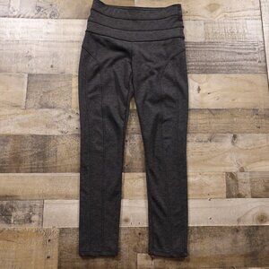 Democracy high waisted leggings women's medium heather charcoal